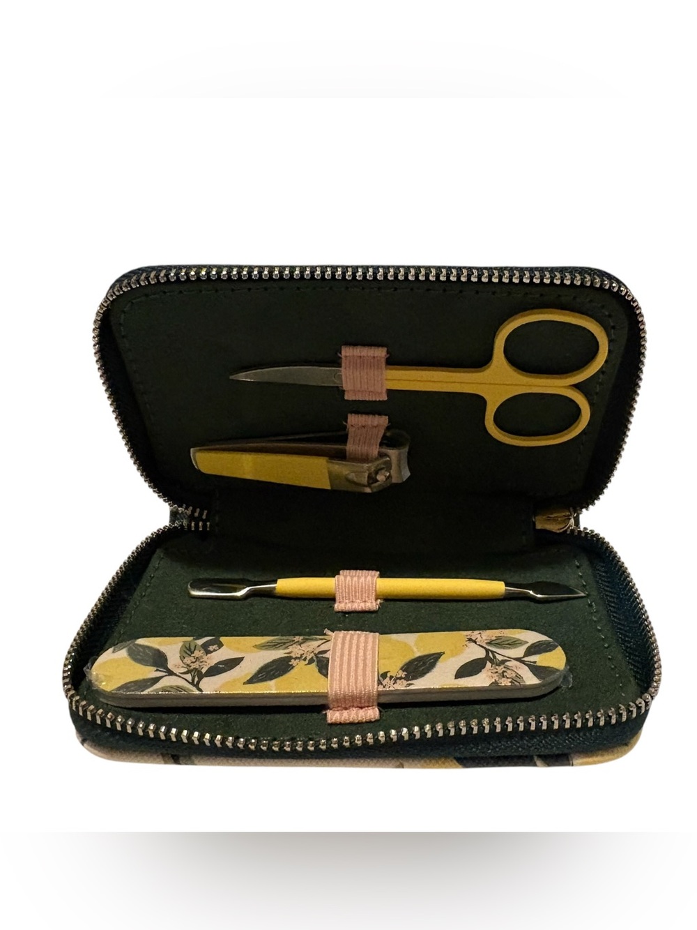 Studio Oh! Lemon Tree 5-Piece Manicure Set